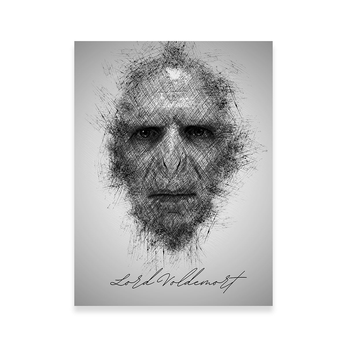 Magical Lord Voldemort Wall Art for Enthusiasts