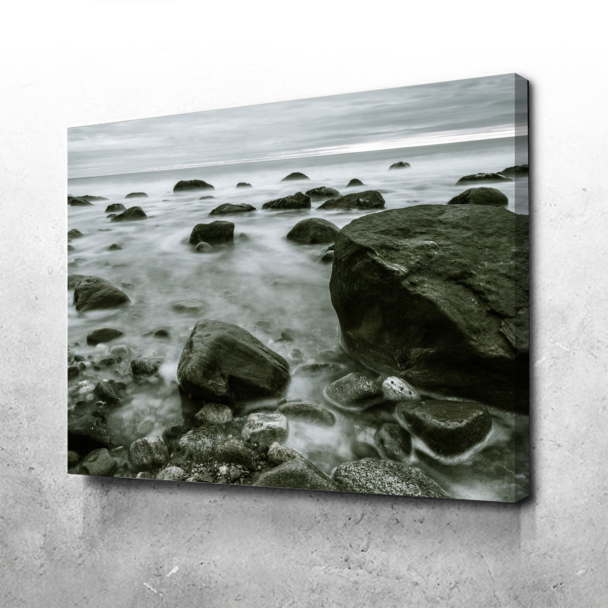 Stunning Overcast Montauk Wall Art by Dennis Maida