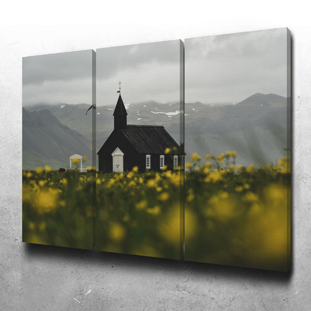 Exquisite Church Flowers Wall Art by Dennis Maida