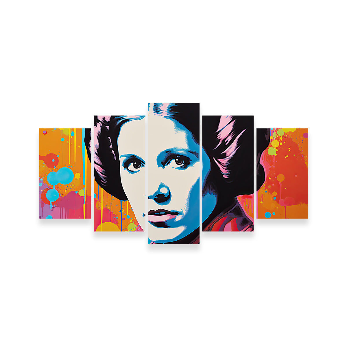 Stunning Princess Leia Wall Art by Ralph & Laura Design