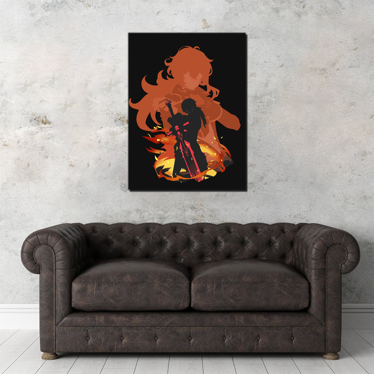 Stunning Diluc Wall Art for Home Decor