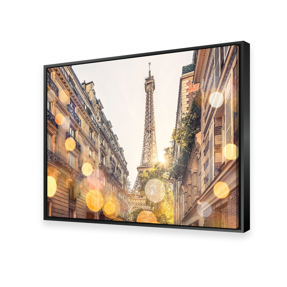 Enchanting Bokeh in Paris Wall Art for Home Decor