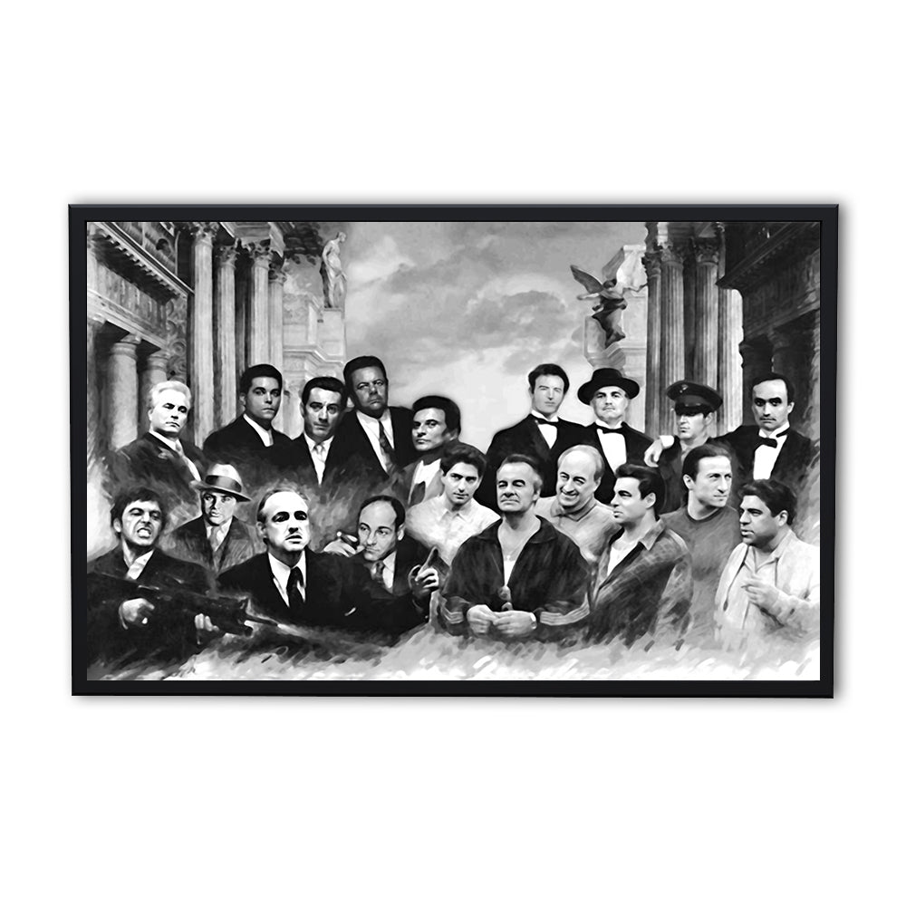 Stunning Gangsters Panoramic Wall Art for Your Decor