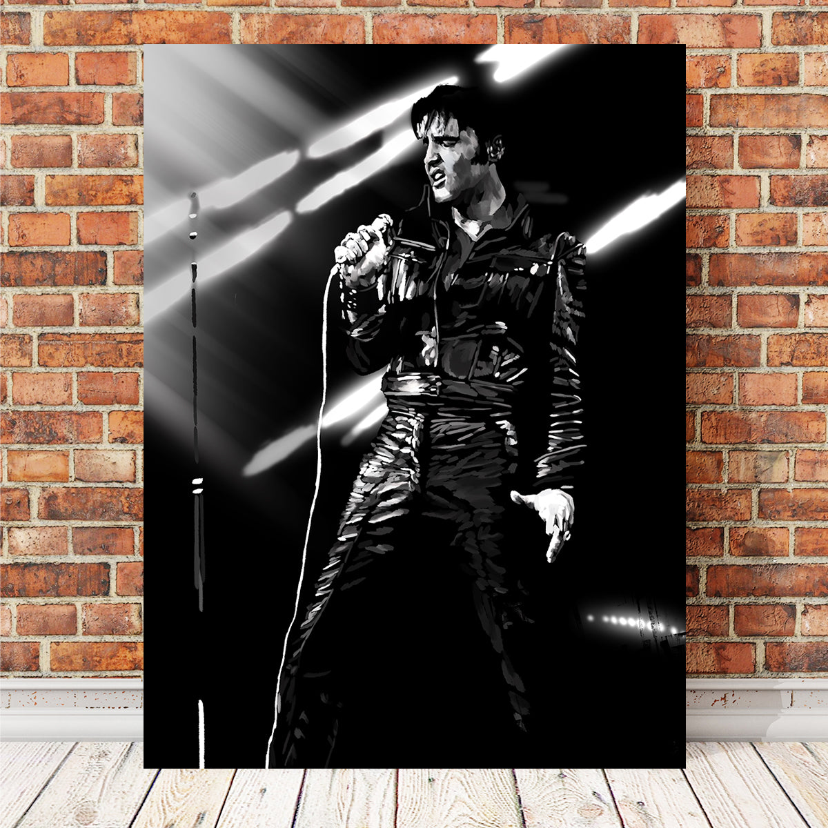 Stunning Presley Wall Art by Andy Brackpool