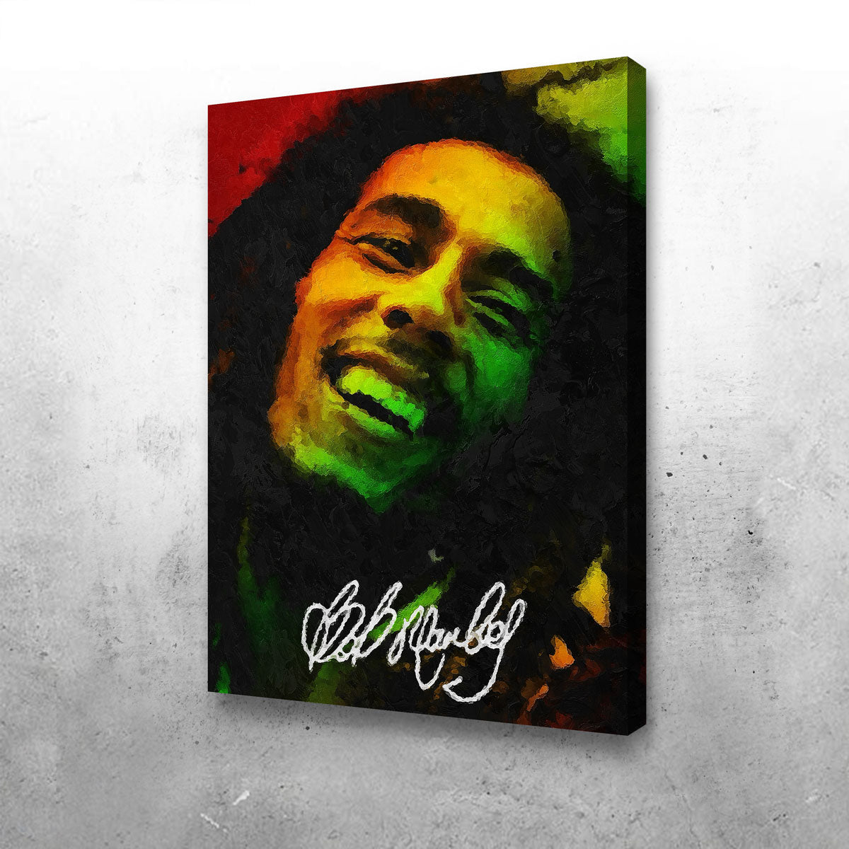 Bob Marley Wall Art Painting by Gab Fernando