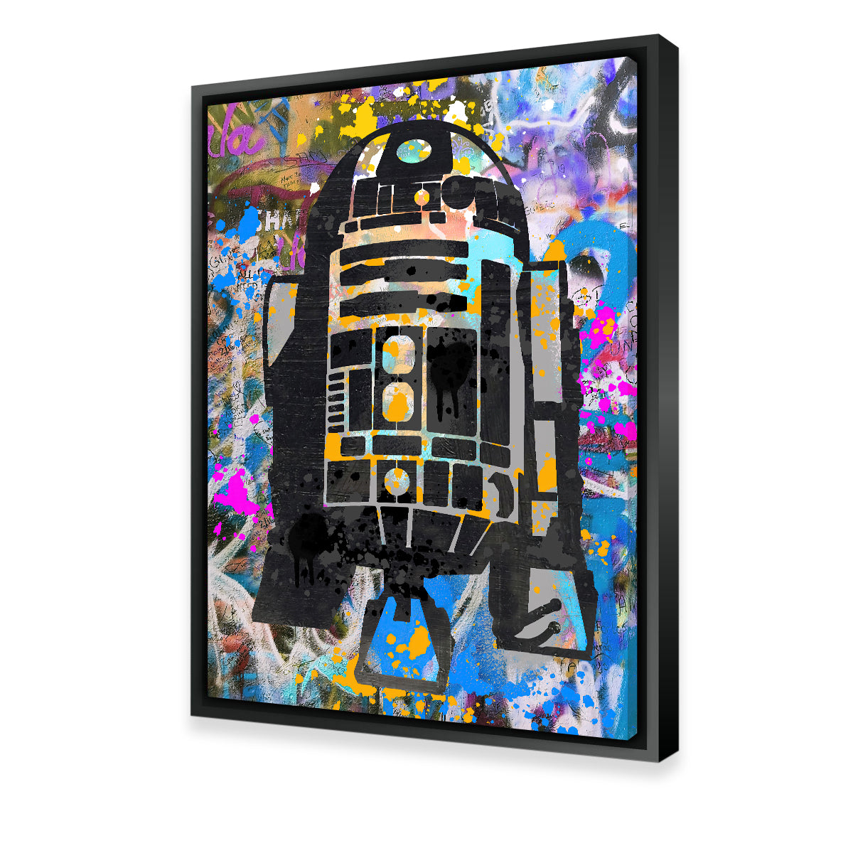 Stunning R2D2 Wall Art by Stephen Chambers