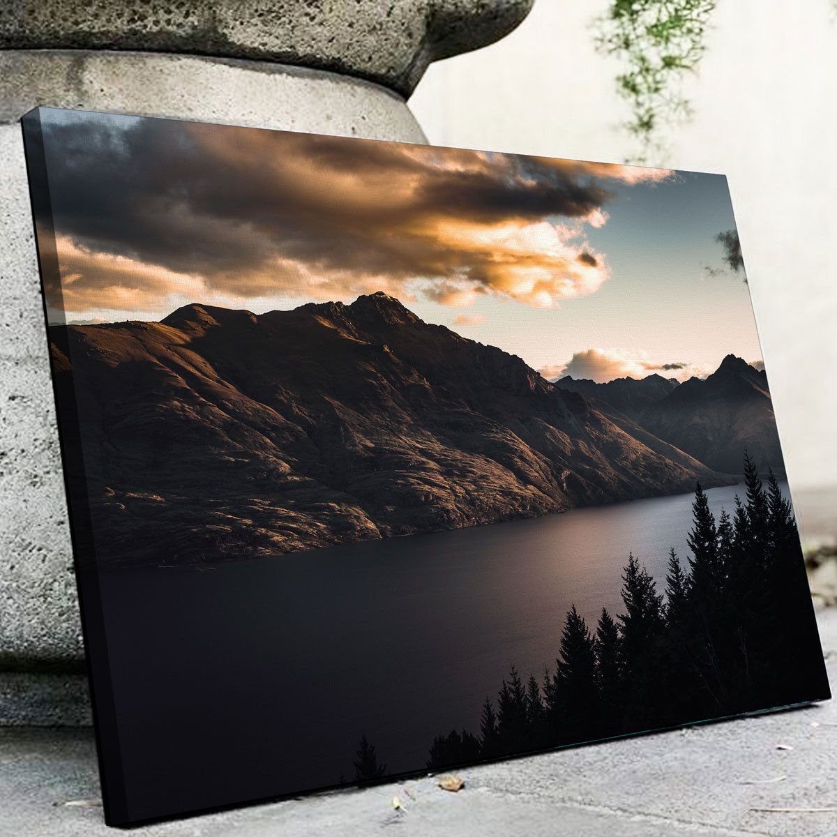 Stunning Otago Peaks Wall Art by Mike Cotton
