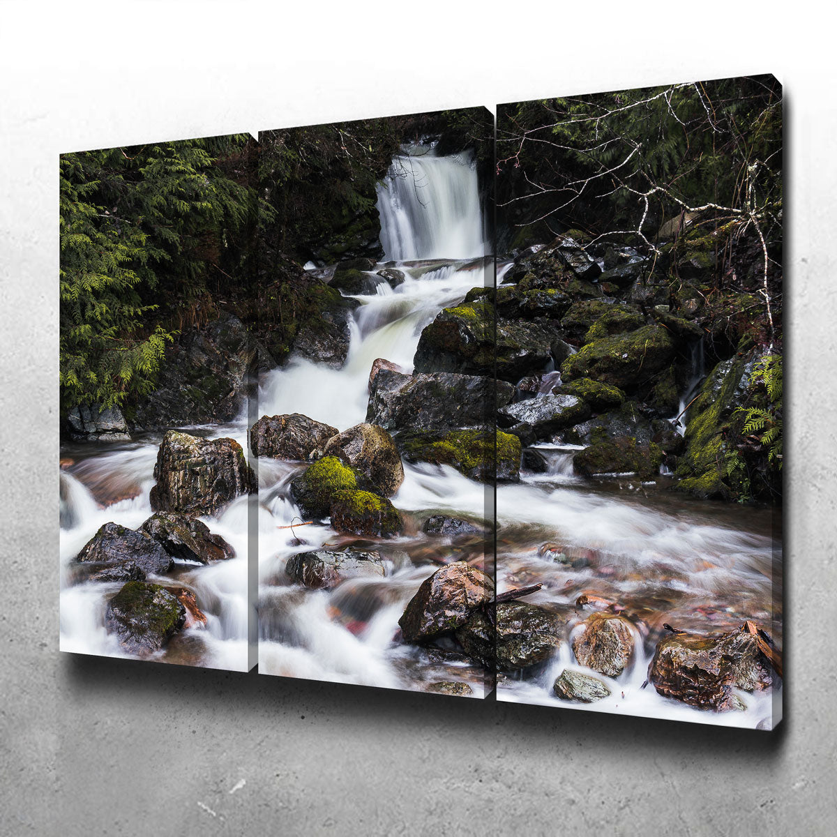 Stunning Roadside Waterfalls Wall Art by Mike Cotton