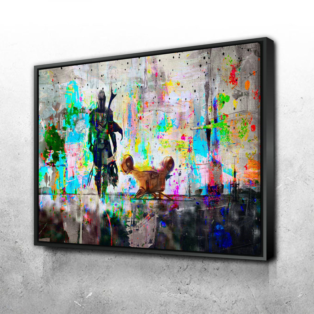 The Mandalorian High - Quality Wall Art for Your Home Decor