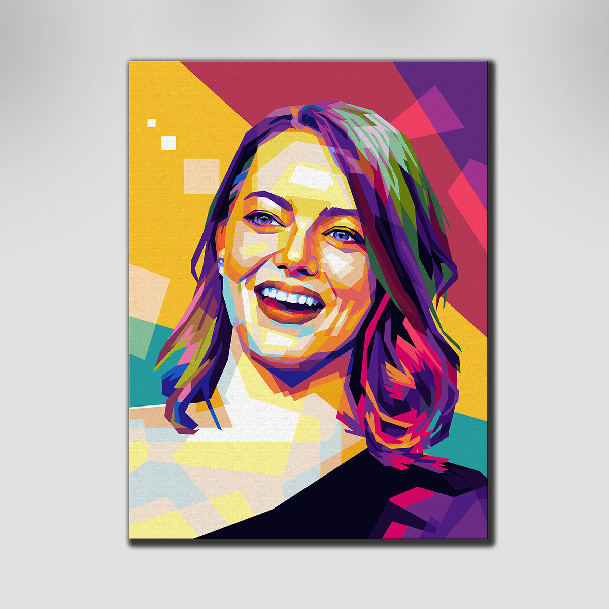 Stunning Emma Stone Wall Art by Ralph & Laura Design
