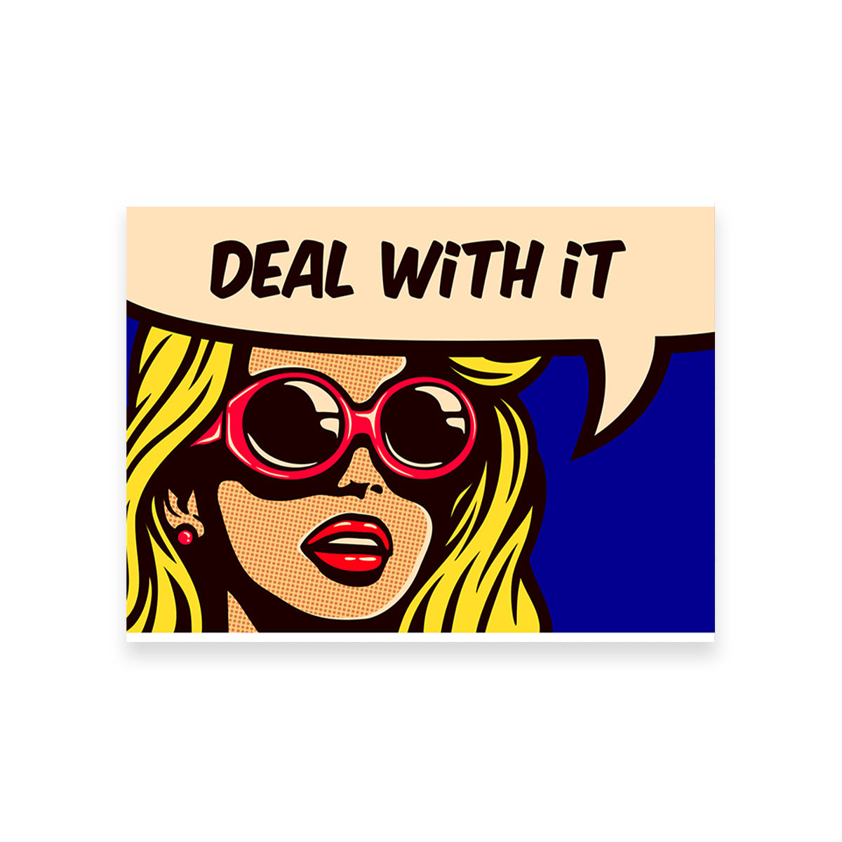Eye - Catching Deal With it Wall Art for Stunning Decor
