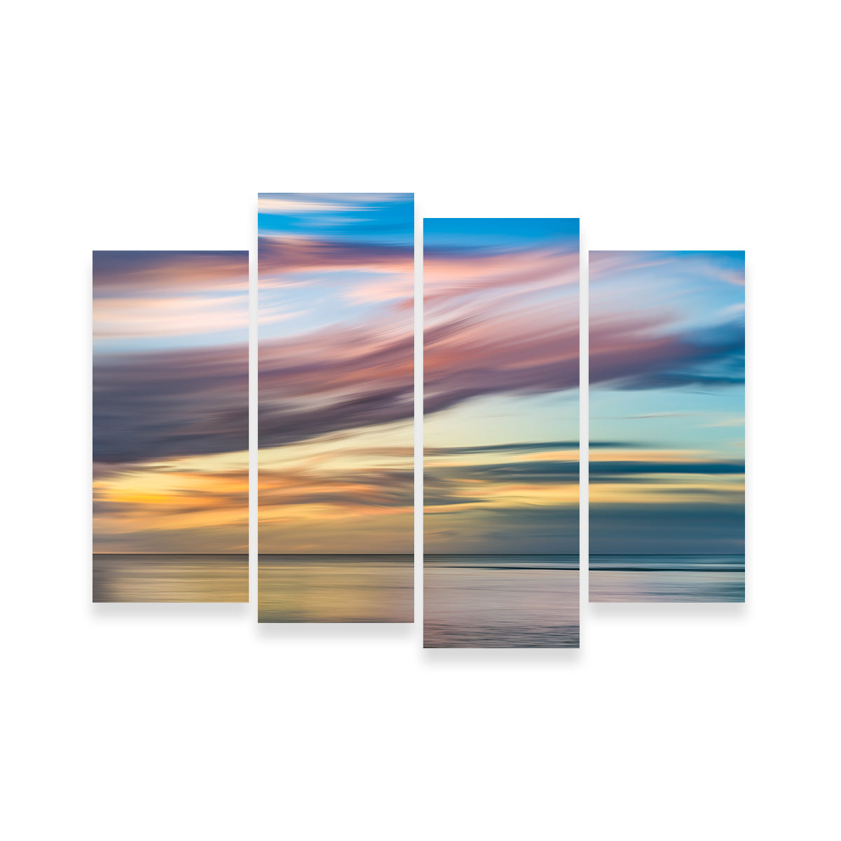 Stunning Pastel Pink Sky Wall Art by Eileen Rollin