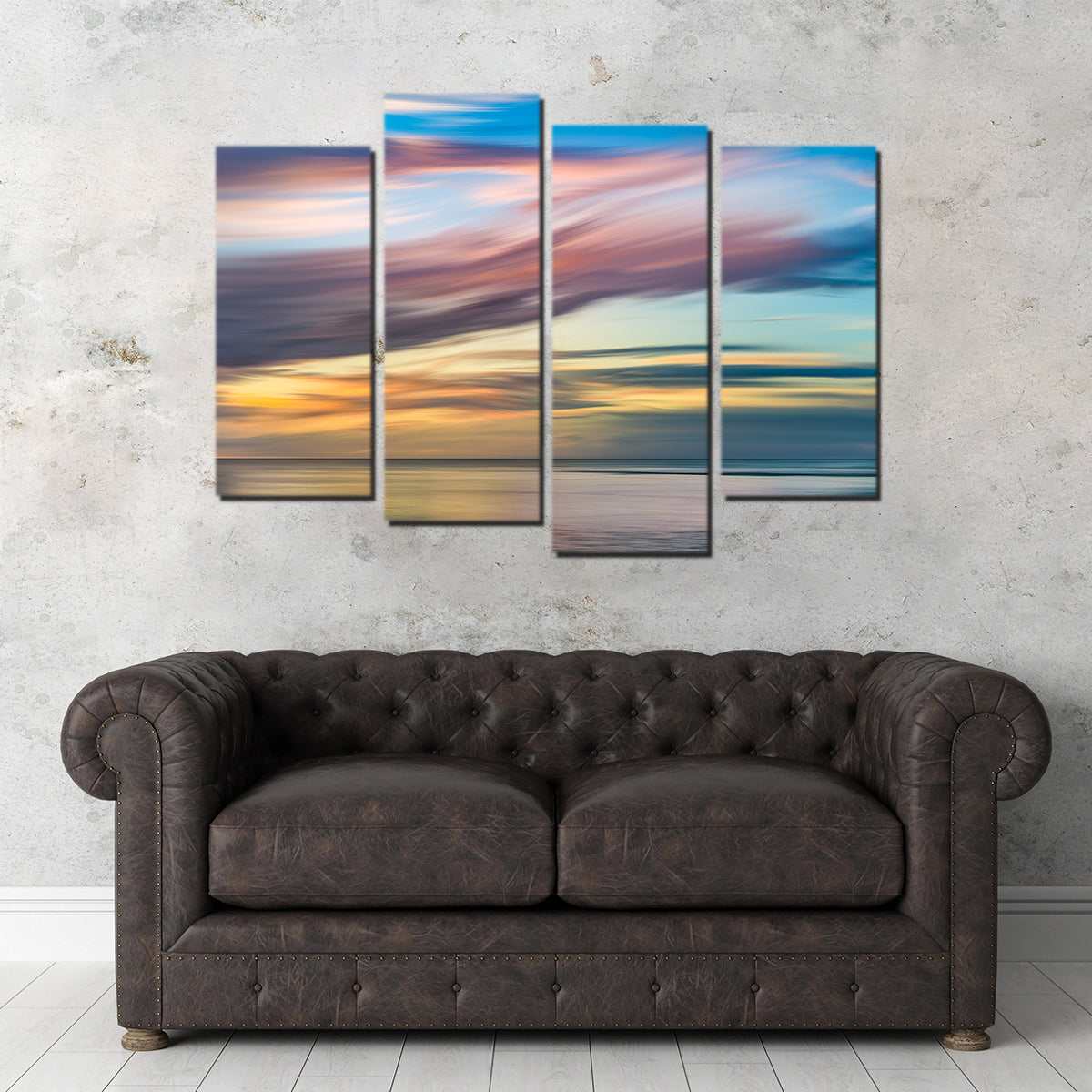 Stunning Pastel Pink Sky Wall Art by Eileen Rollin