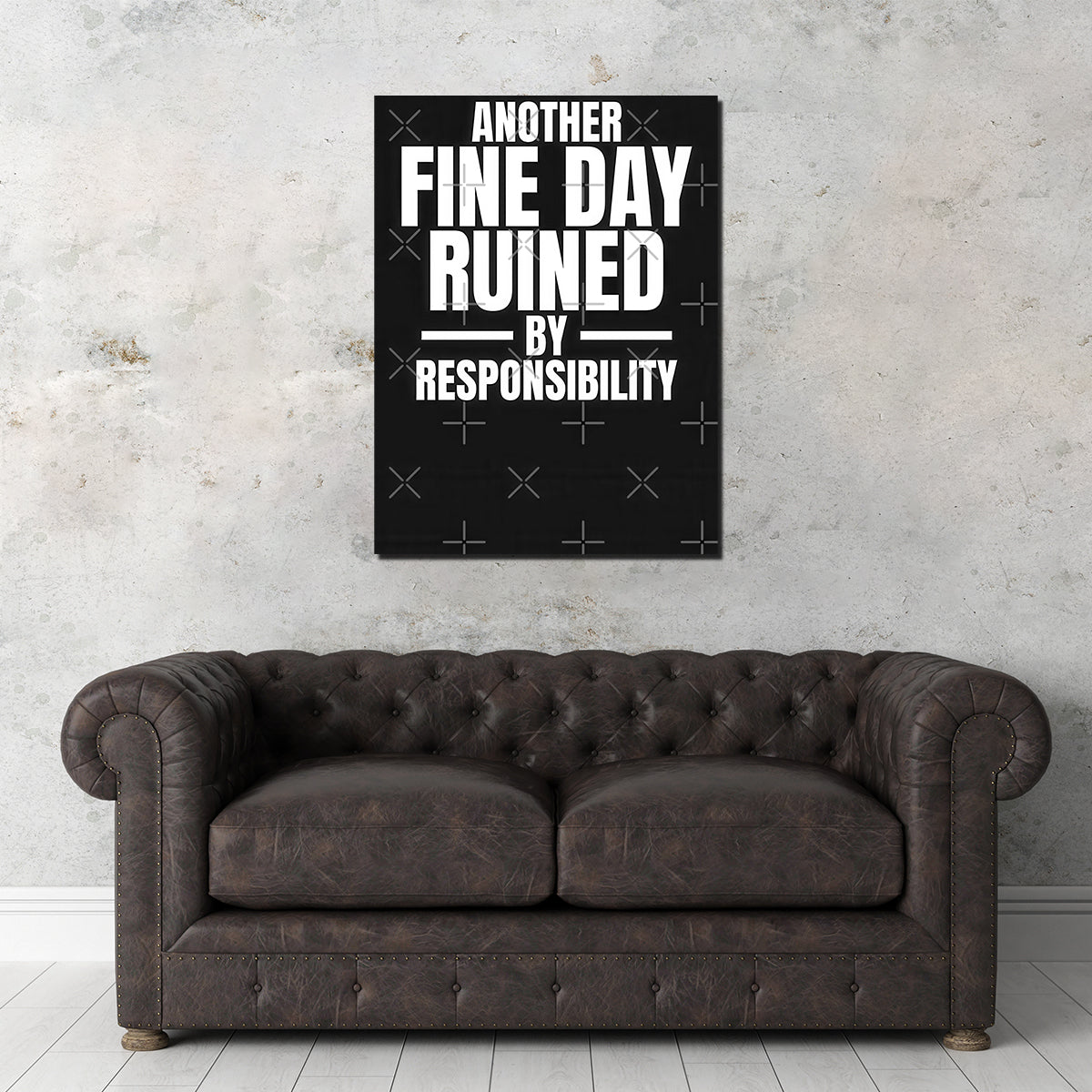 Eco-Friendly Responsibility Wall Art with Museum-Quality Canvas