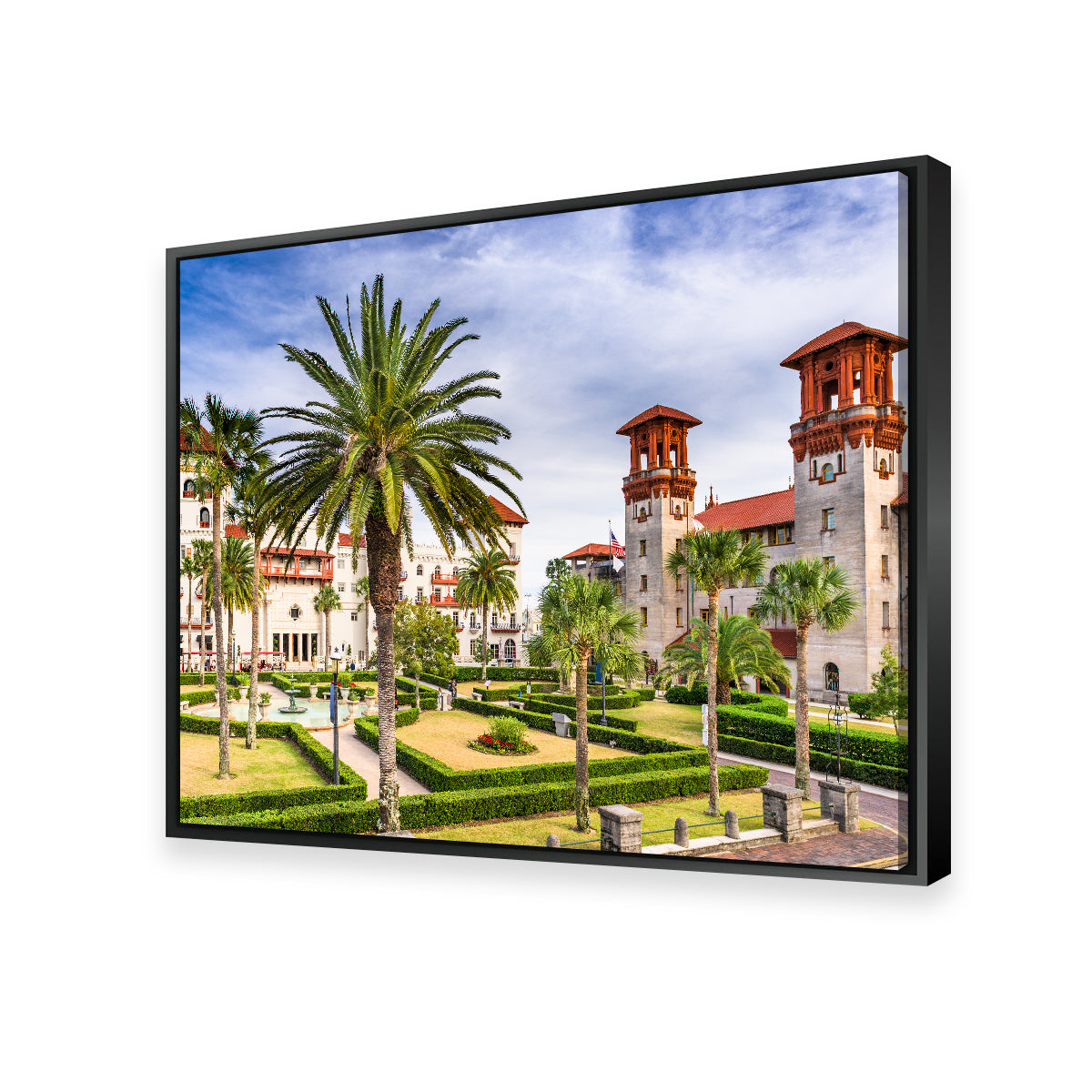 St. Augustine - Alcazar Courtyard Exquisite Wall Art for Home Decor