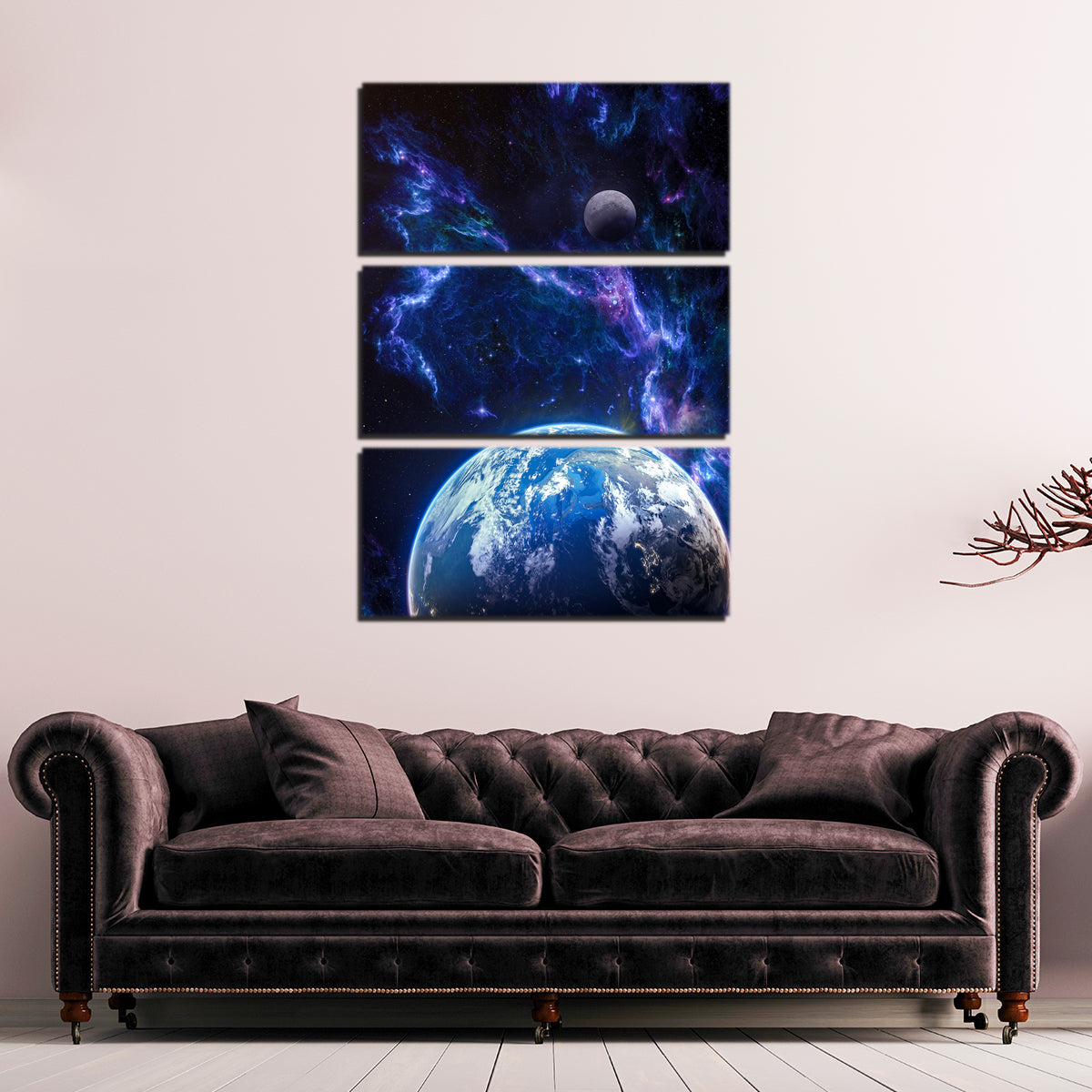 Exquisite Spacescape 6 Wall Art by George Sorin