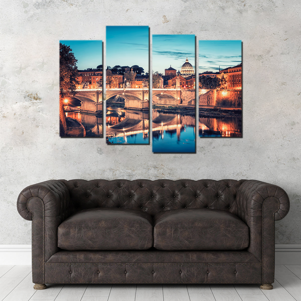 Stunning Blue Rome Wall Art for Your Home Decor