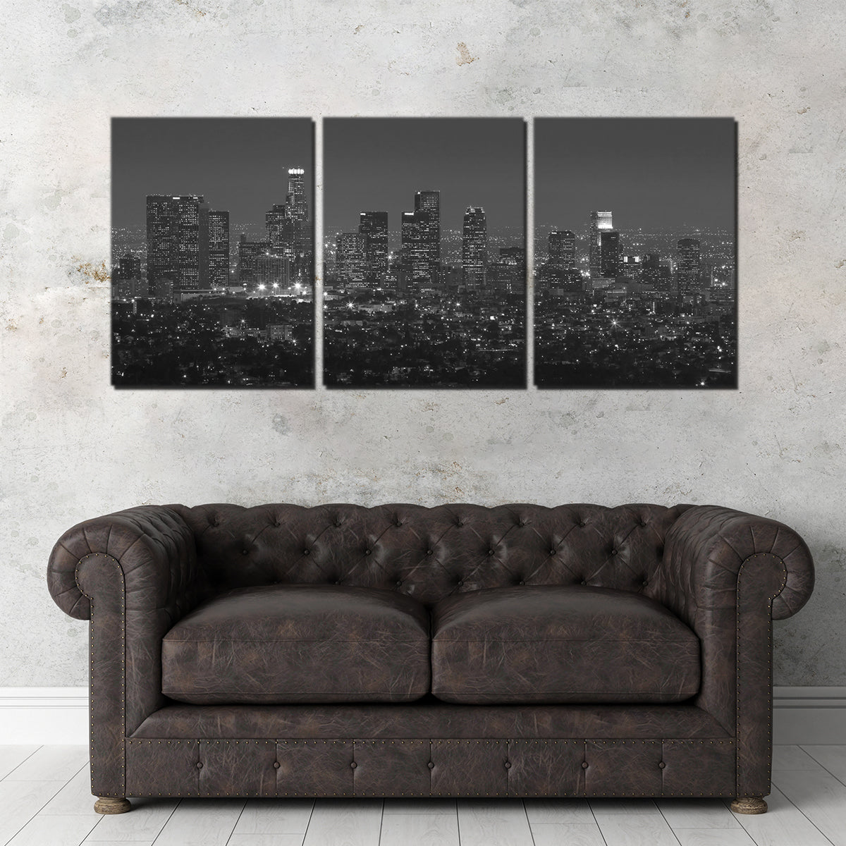 Stunning Los Angeles Skyline Wall Art for Home Decor