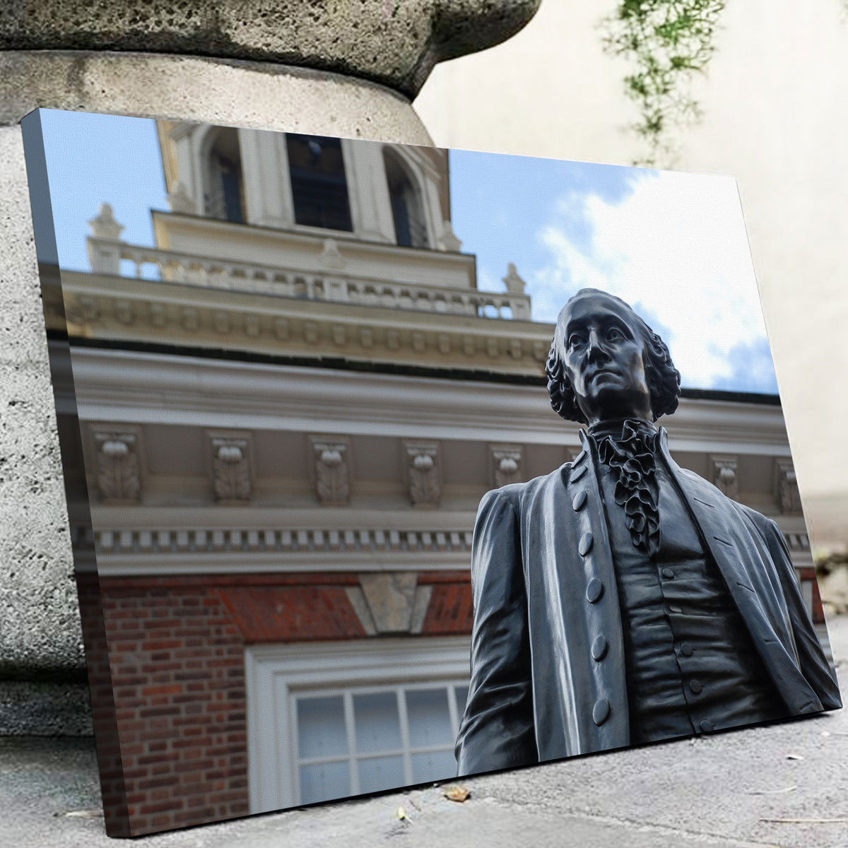 Exquisite George Washington Independence Hall Wall Art for Your Home Decor