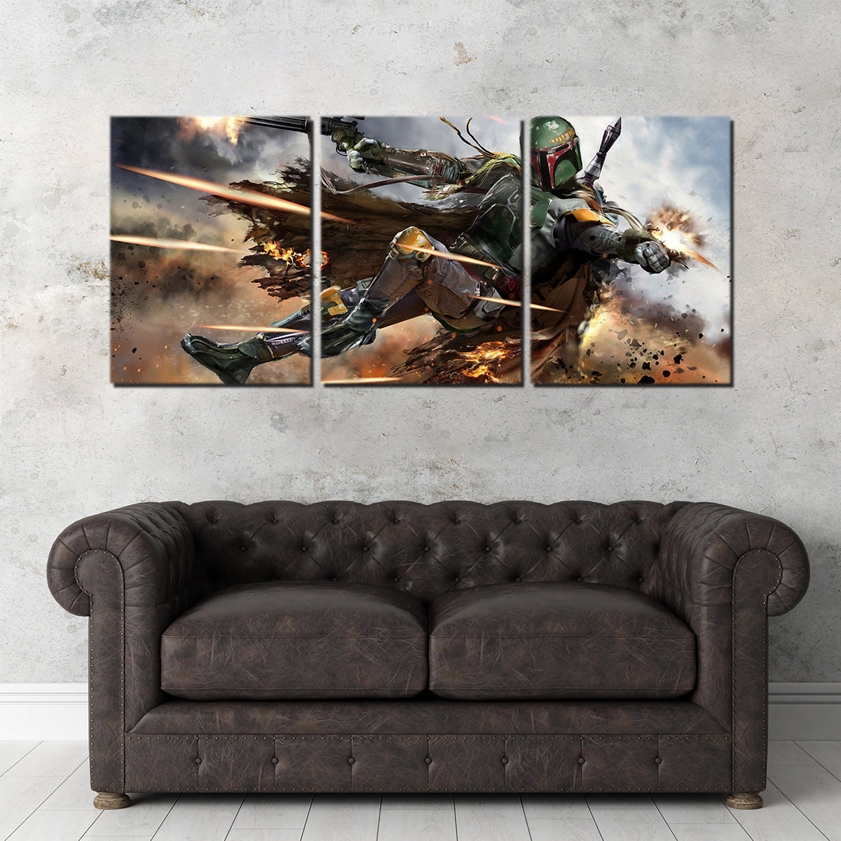 Stunning Boba Fett Wall Art for Your Home Decor