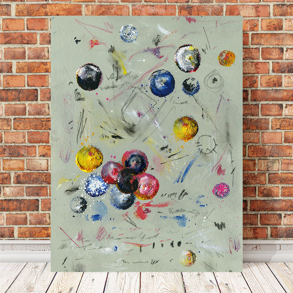 Stunning Circle Green Wall Art by Evgeny Vetrov