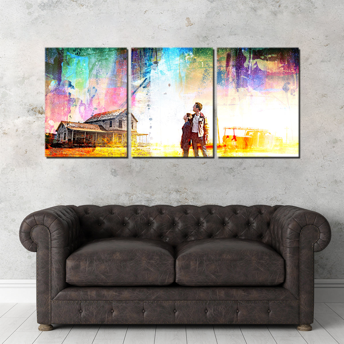 Stunning Interstellar Farmhouse Wall Art for Cosmic Home Decor