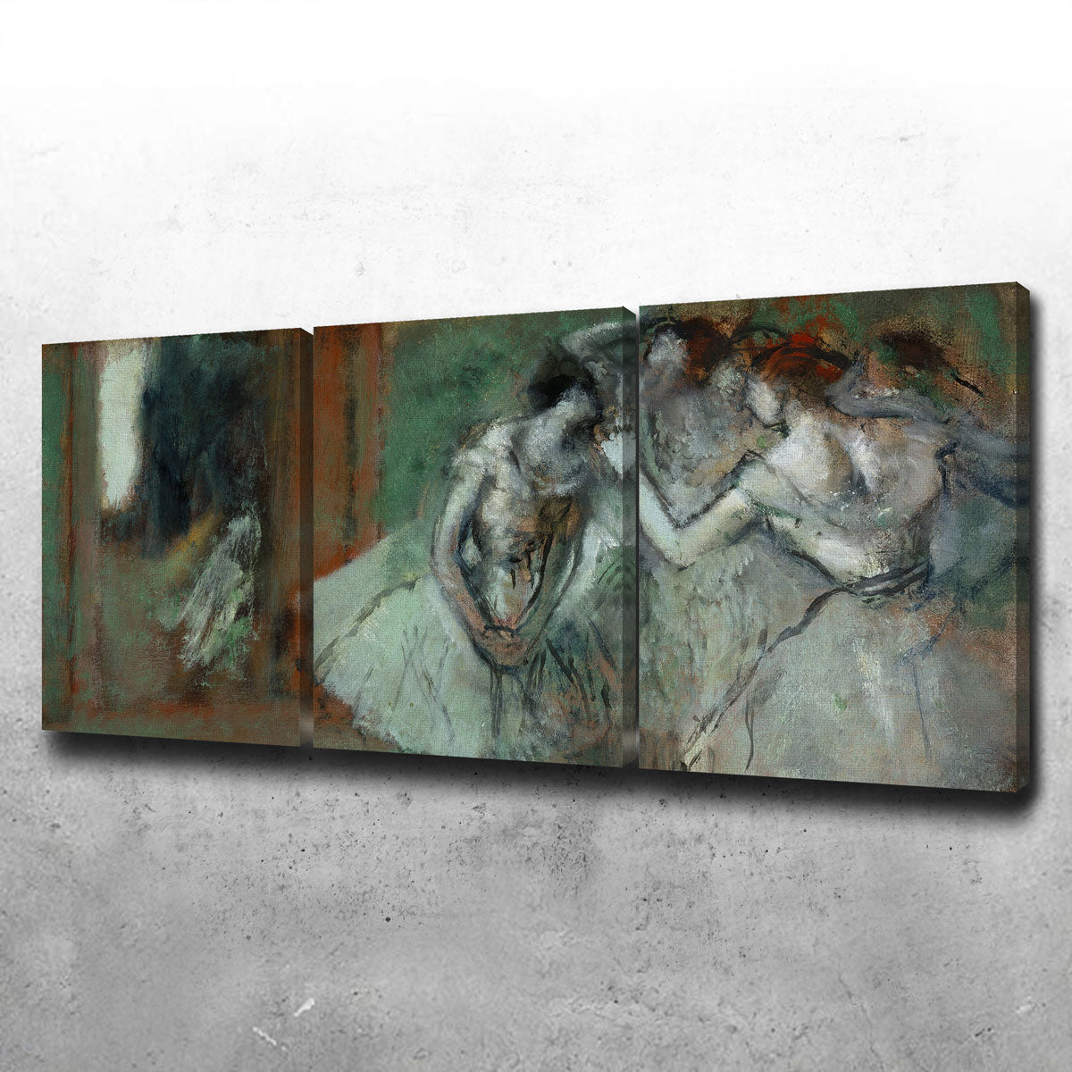 Edgar Degas' Enchanting Group of Dancers Wall Art
