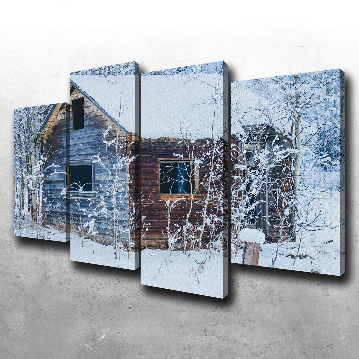 Stunning Abandoned Cabin Wall Art by Mike Cotton