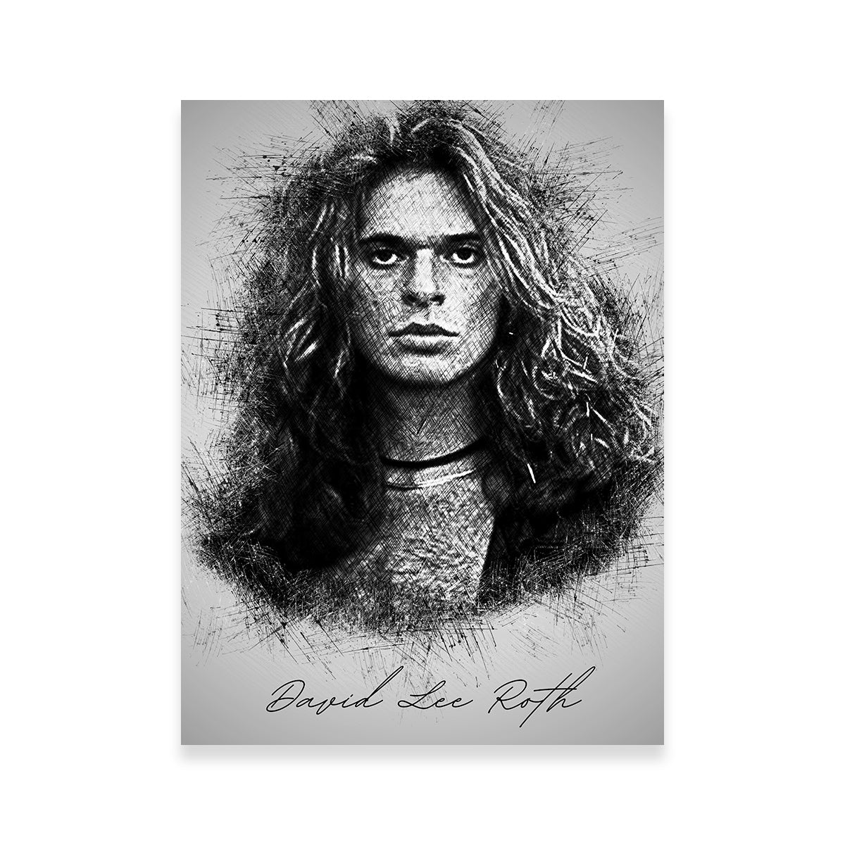 Stunning David Lee Roth Wall Art for Your Home Decor