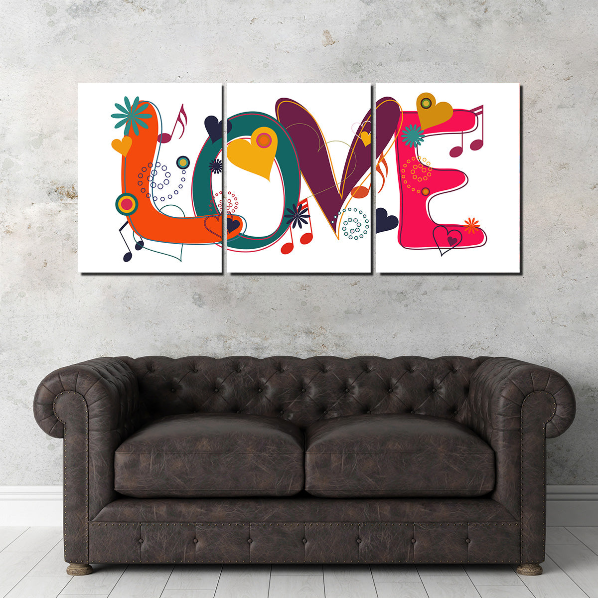 Enchanting Love and Music Wall Art for Your Home