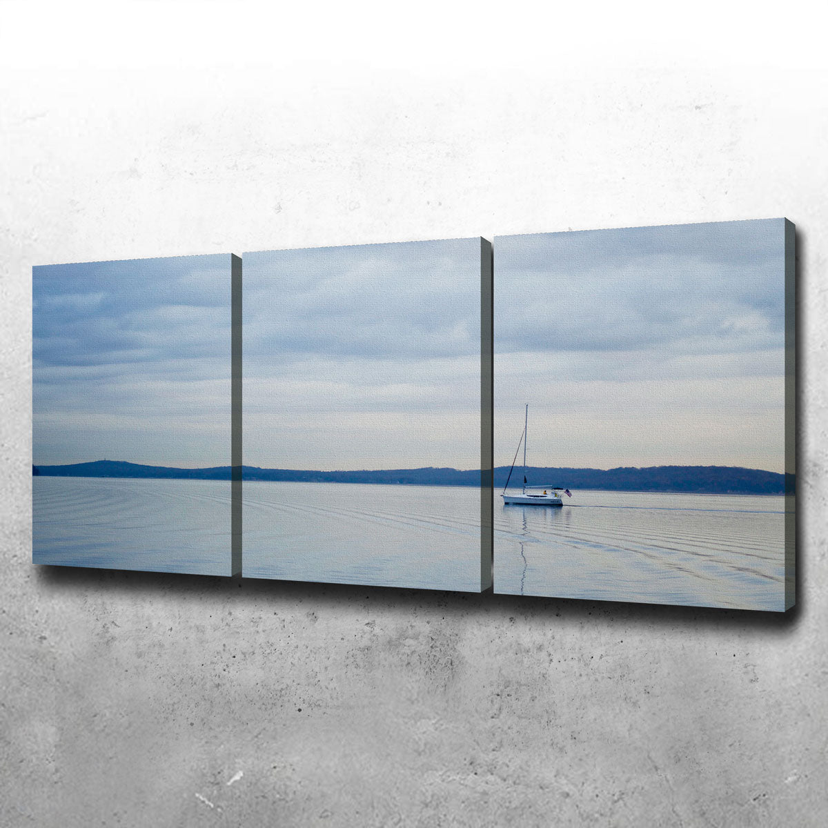 Stunning Blue Light Wall Art by Dennis Maida
