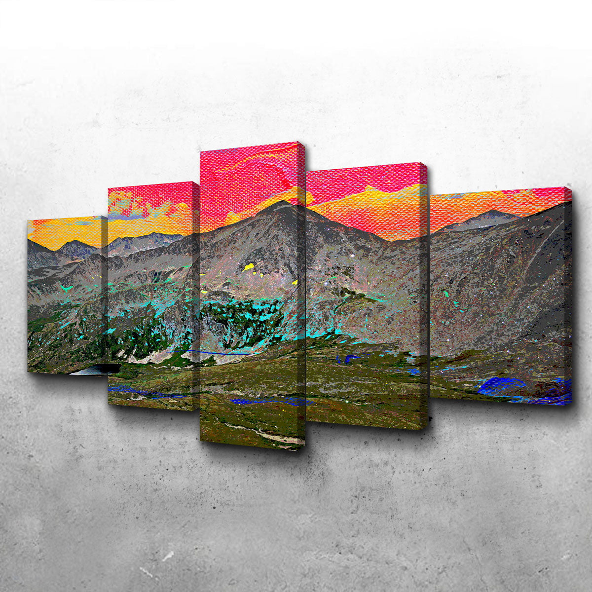 Stunning Abstract Democrat Wall Art for Unique Home Decor