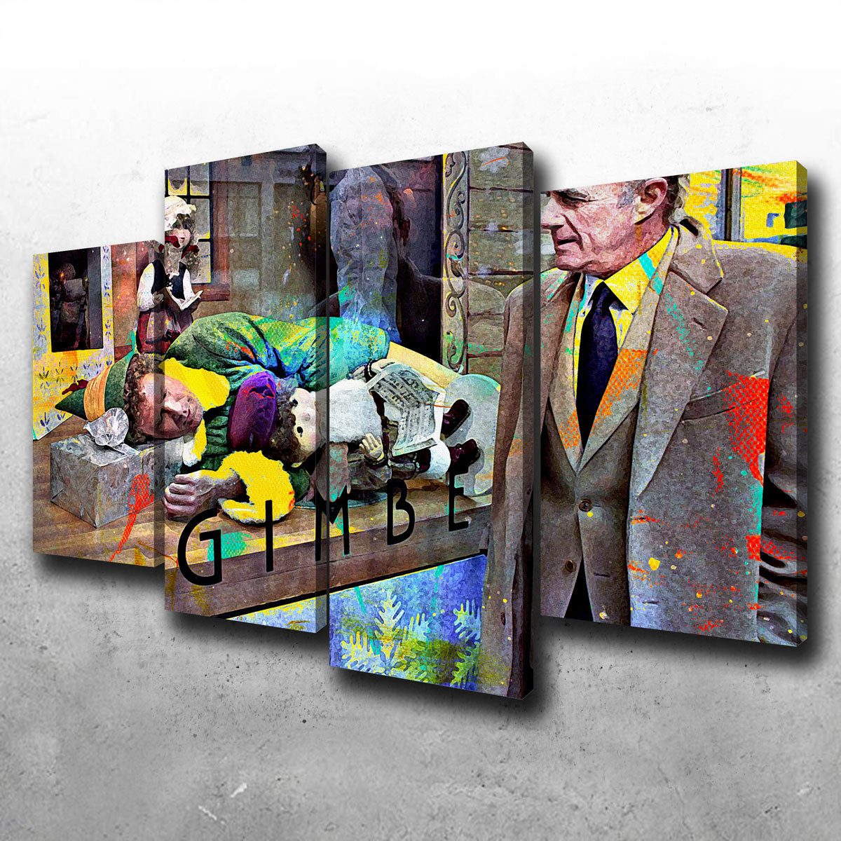 Gimbels Premium Sustainable Wall Art - Handmade Canvas Prints