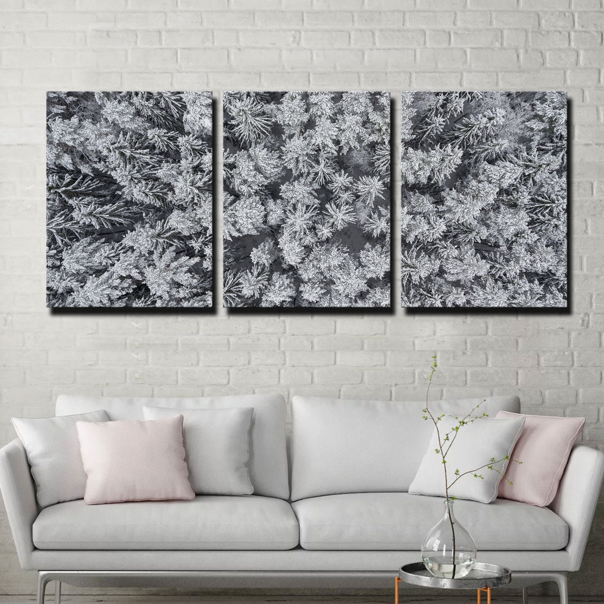 Exquisite Frosted Tips Wall Art by Karolis Janulis