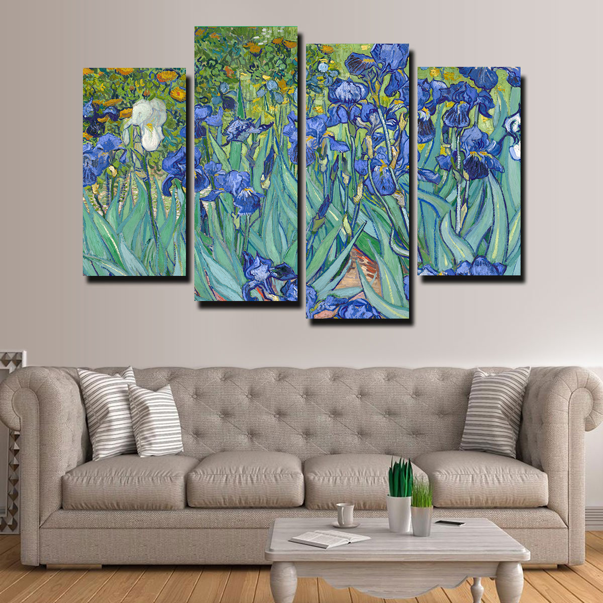 Stunning Irissen Wall Art Inspired by Vincent van Gogh