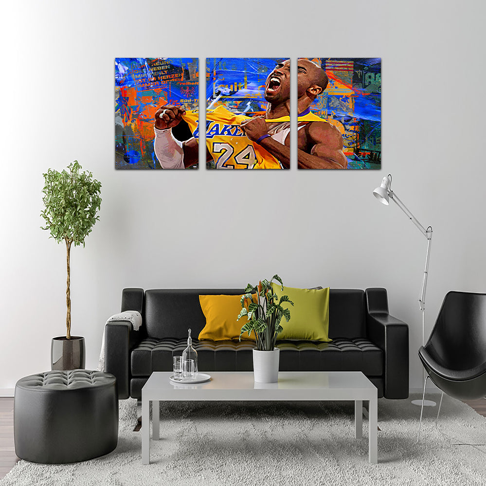 Exquisite The Black Mamba Vintage Blue Wall Art for Stunning Home Decor