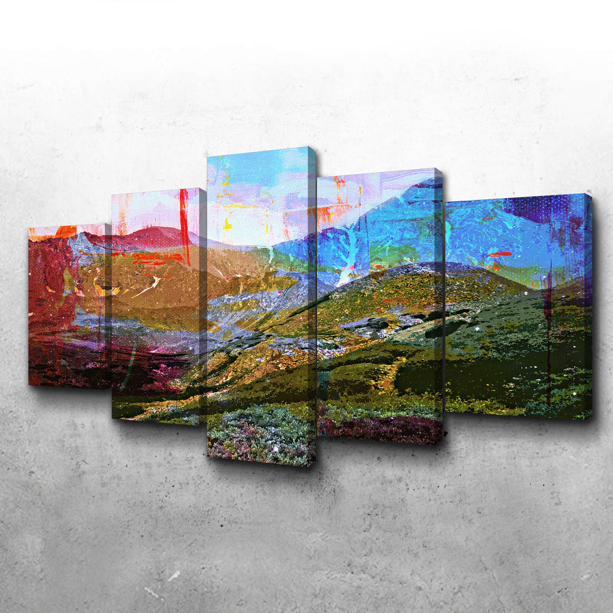 Stunning Abstract Grays & Torreys Wall Art for Modern Interiors