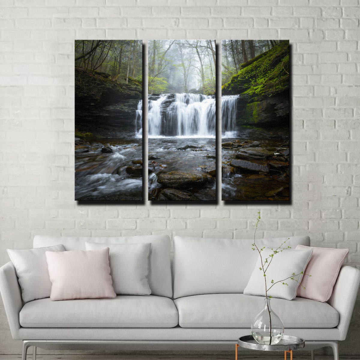 Exquisite Green Serenity Wall Art by Dennis Maida