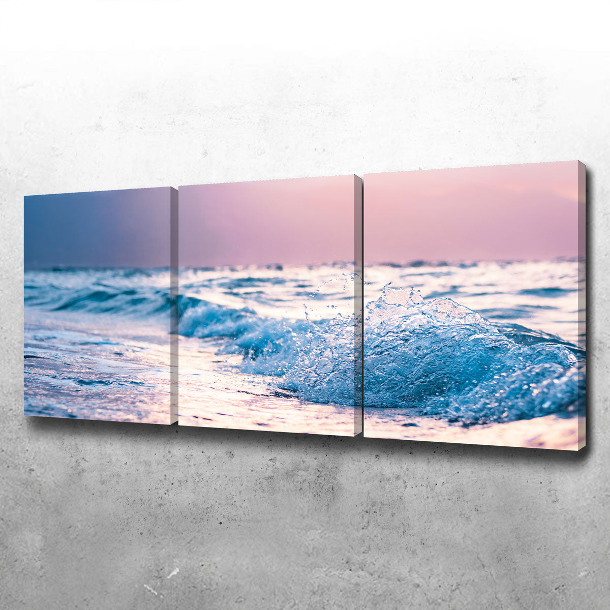 Stunning Pastel Waves Wall Art by Lucas Moore