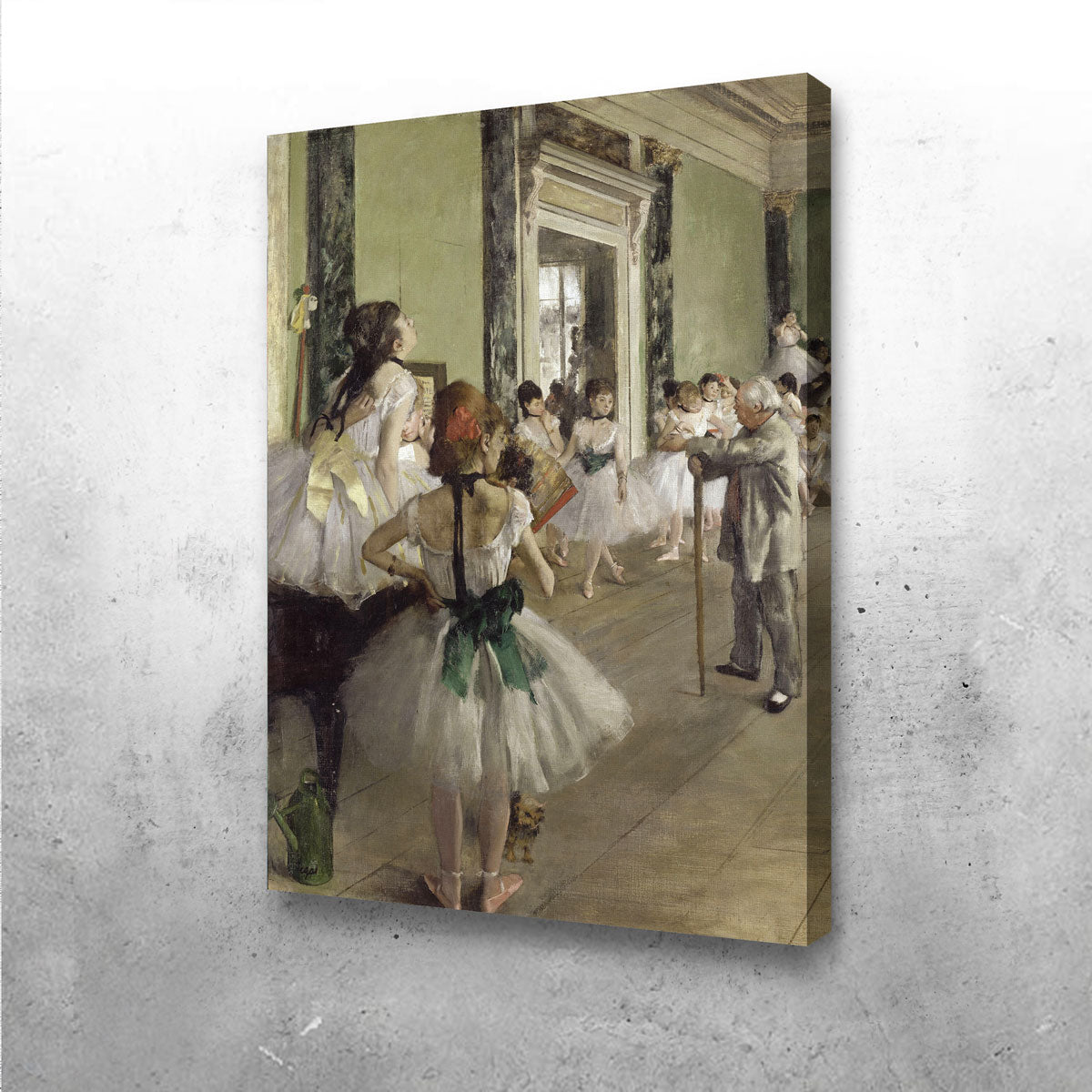 Exquisite Edgar Degas' The Ballet Class Wall Art for Your Home