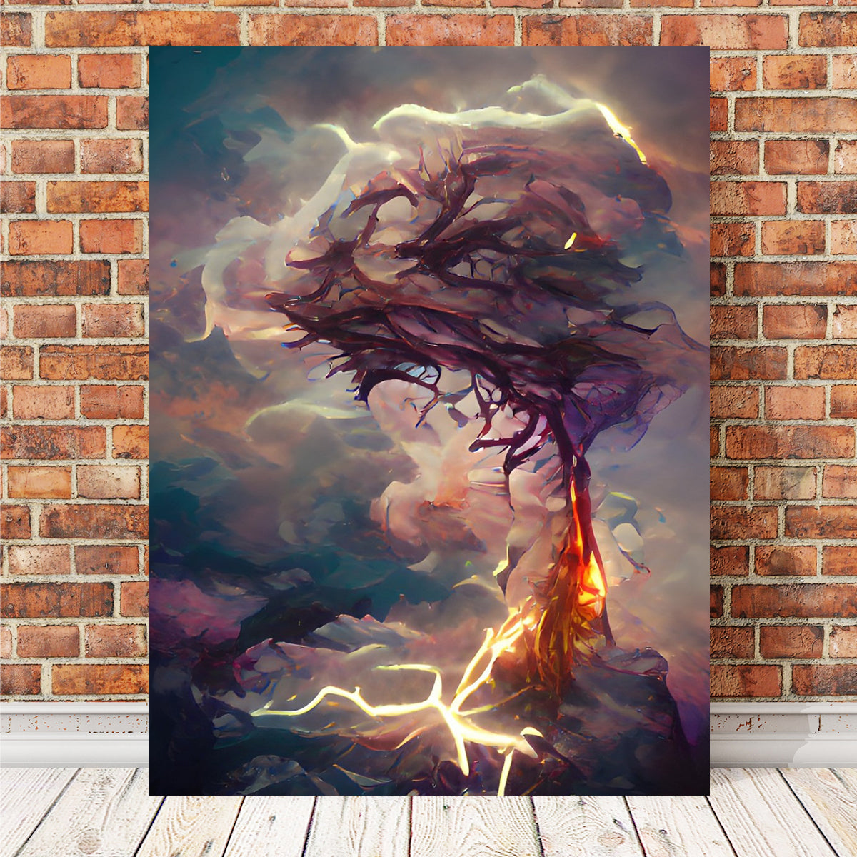 Stunning Lightning Wall Art by Gabriel Ritcey