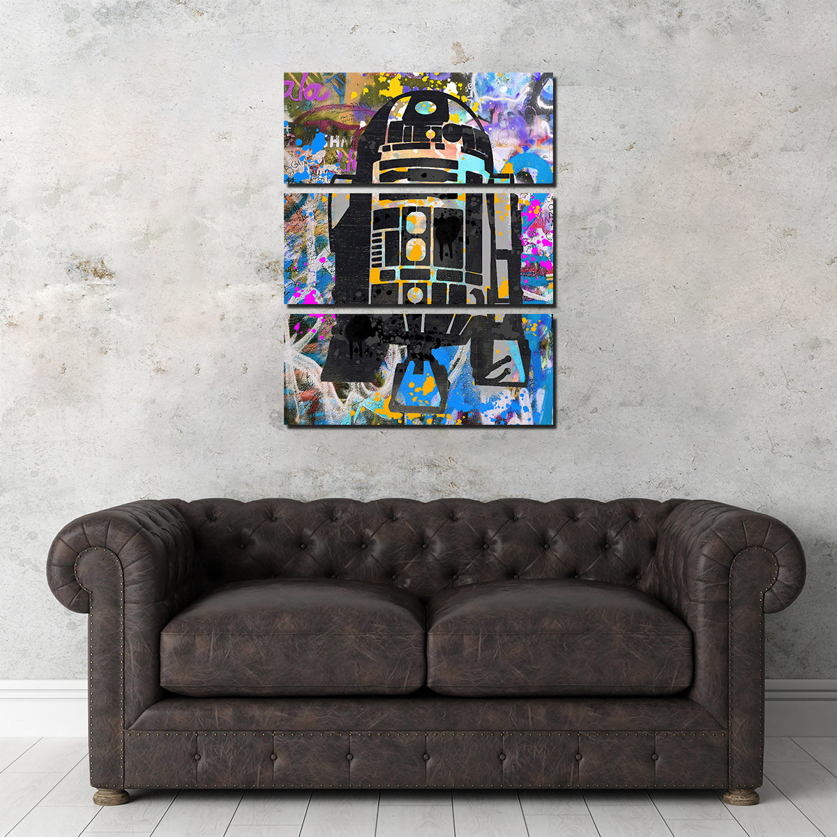 Stunning R2D2 Wall Art by Stephen Chambers