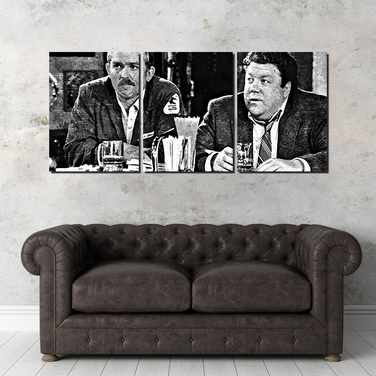 Cheers Stunning Grayscale Wall Art for Modern Decor