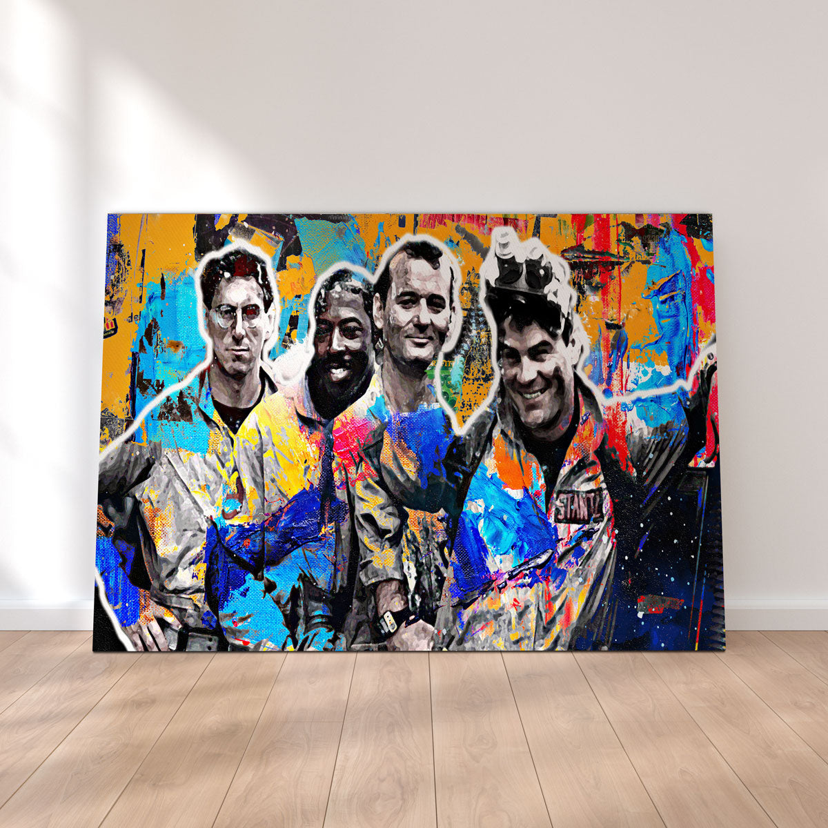 Eye - catching Ghostbusters Abstract Wall Art for Your Decor