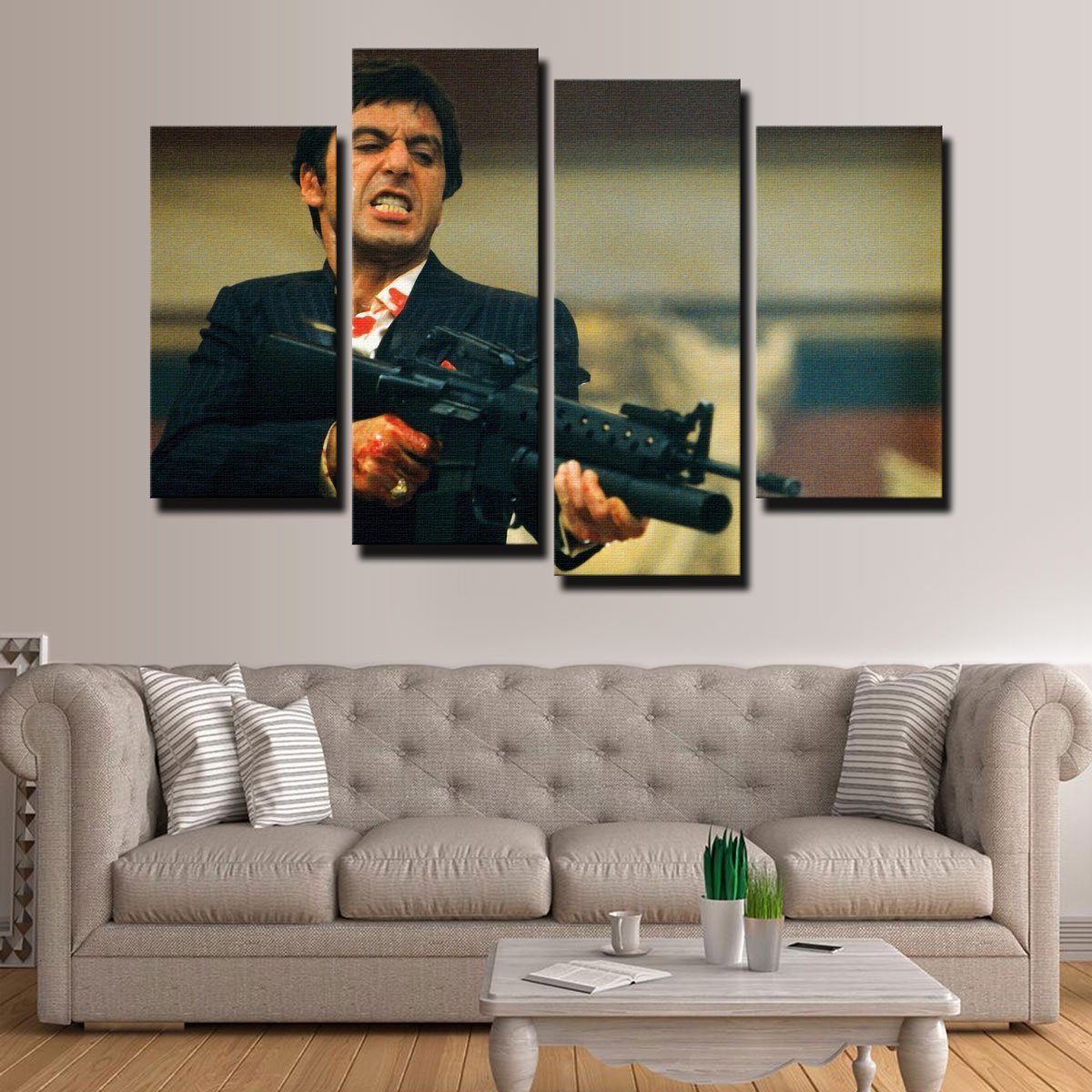 Scarface Wall Art - Stunning Museum-Quality Canvas Prints