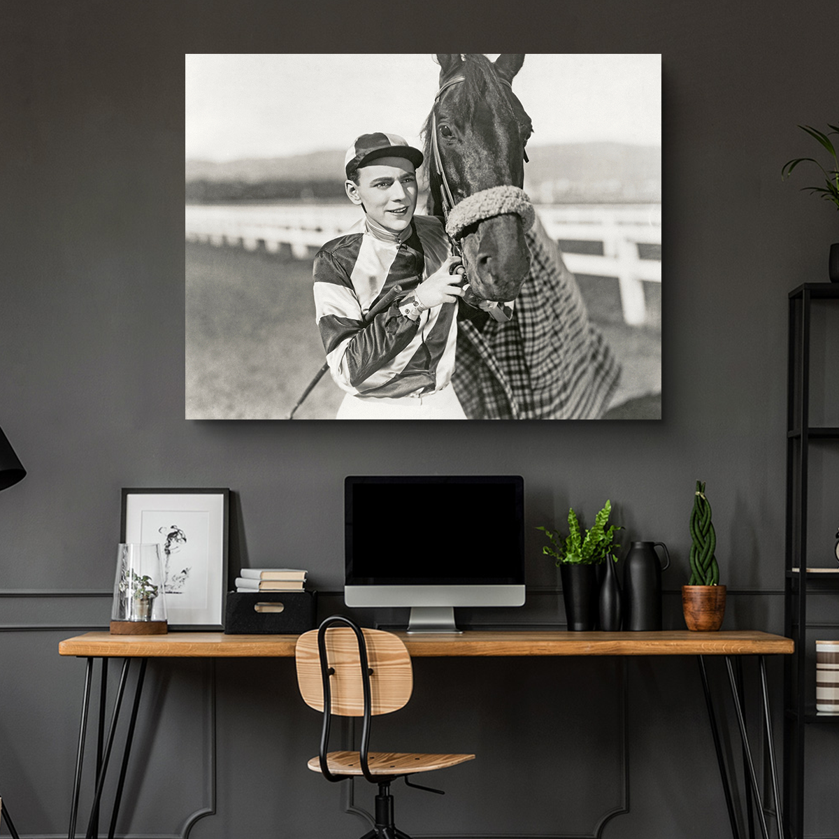 Stunning Jockey & Horse Wall Art for Home Decor
