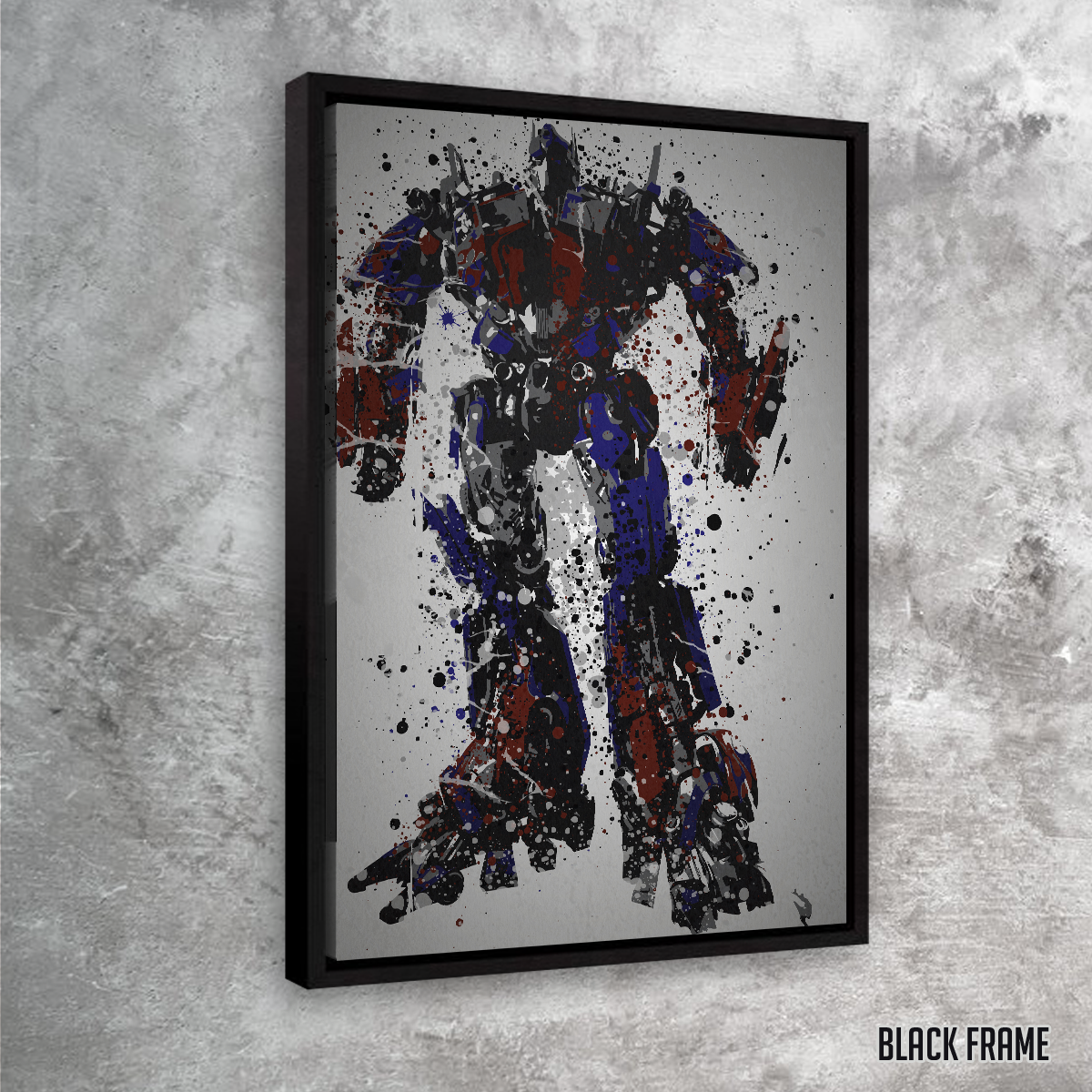 Optimus Prime Stunning Wall Art for Your Home Decor