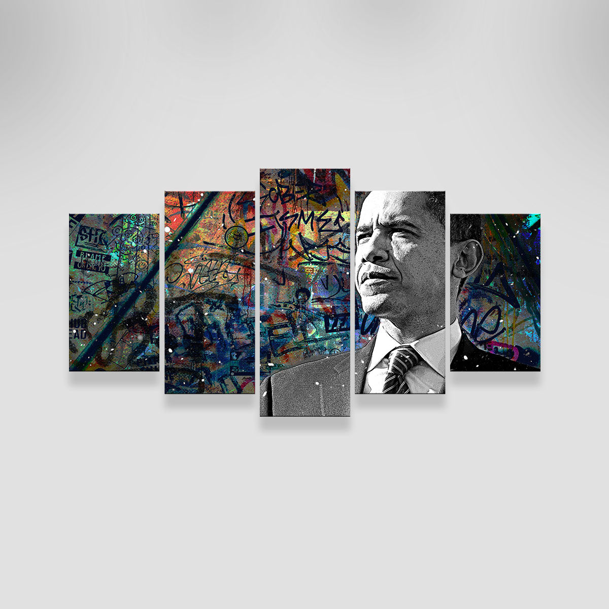 Stunning Abstract Obama Wall Art for Your Home Decor