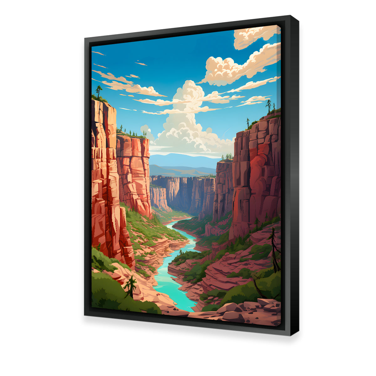 Stunning Grand Canyon - Arizona Wall Art by Valth Graphics