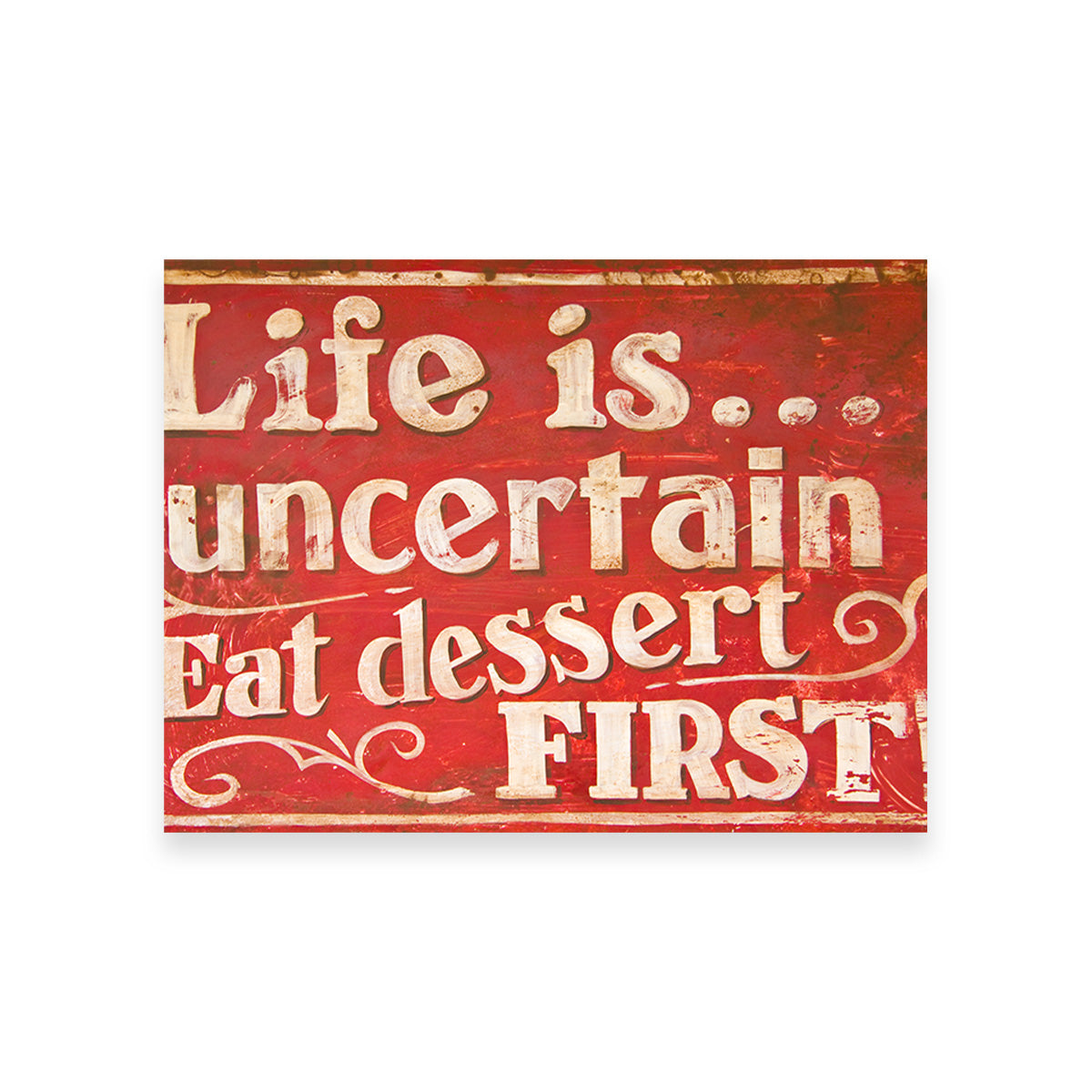 Exquisite Dessert First Wall Art for Stunning Home Decor